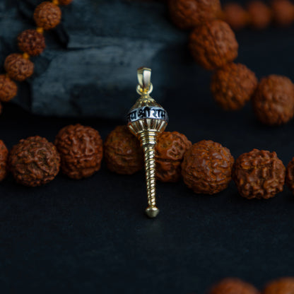 Divine Strength Silver Pendant