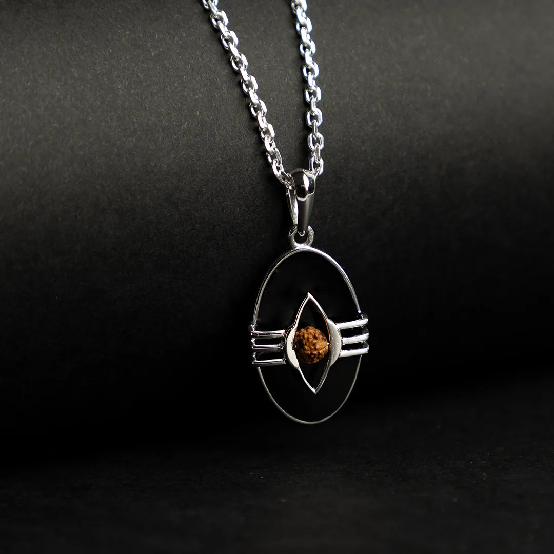 Cosmic Peace Silver Pendant