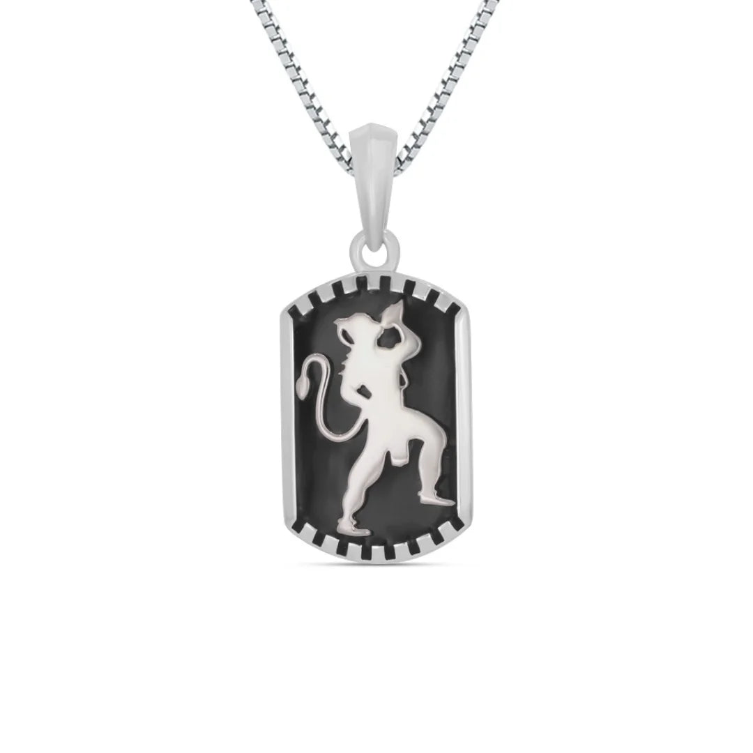 Bajrang Bali Veer Shakti Dual Pendant