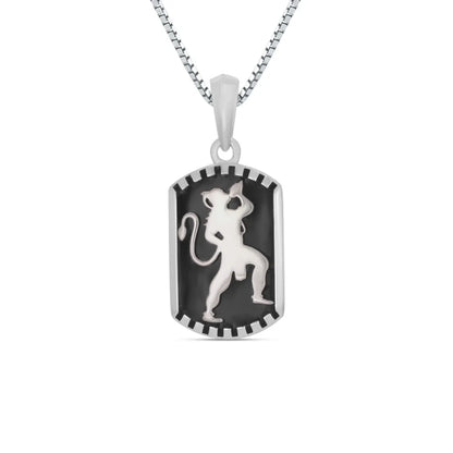 Bajrang Bali Veer Shakti Dual Pendant