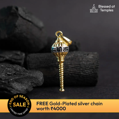 Divine Strength Gold Pendant