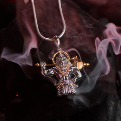 Devotion and Valor Silver Pendant