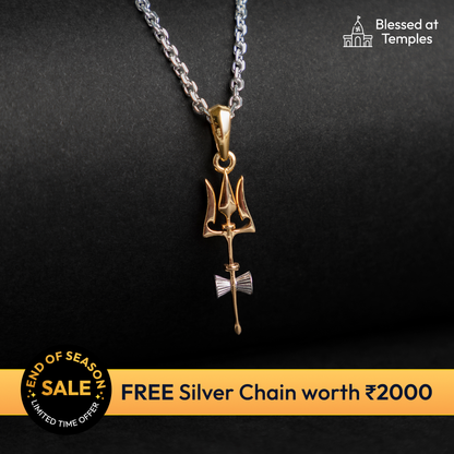 Harmony and Protection Silver Pendant