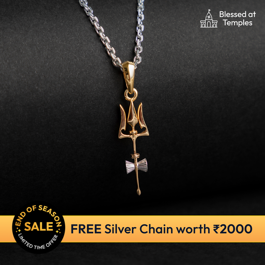 Balance and Strength Silver Pendant