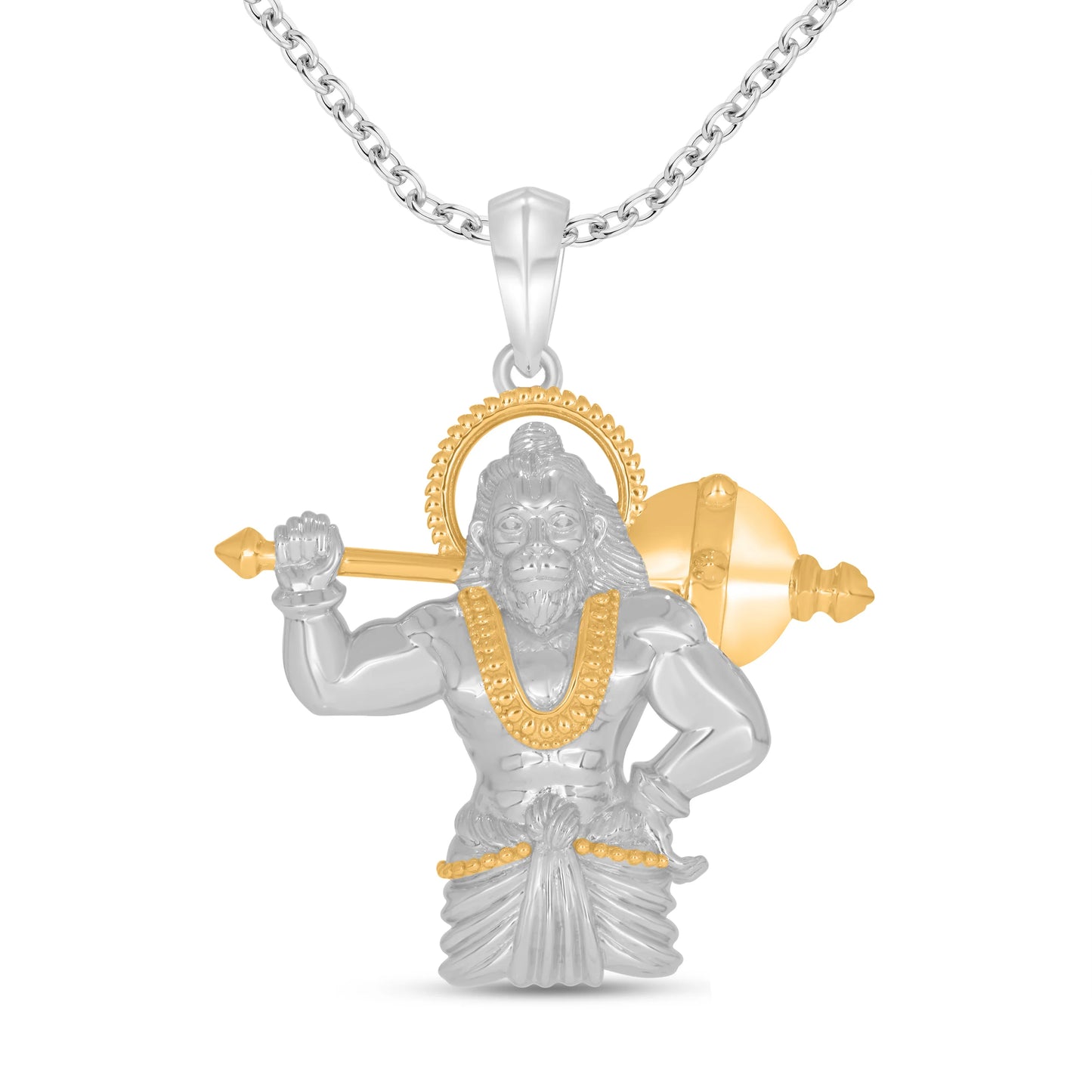 Devotion and Valor Silver Pendant