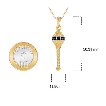 Divine Strength Silver Pendant