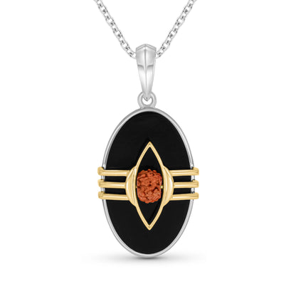 Cosmic Peace Silver Pendant