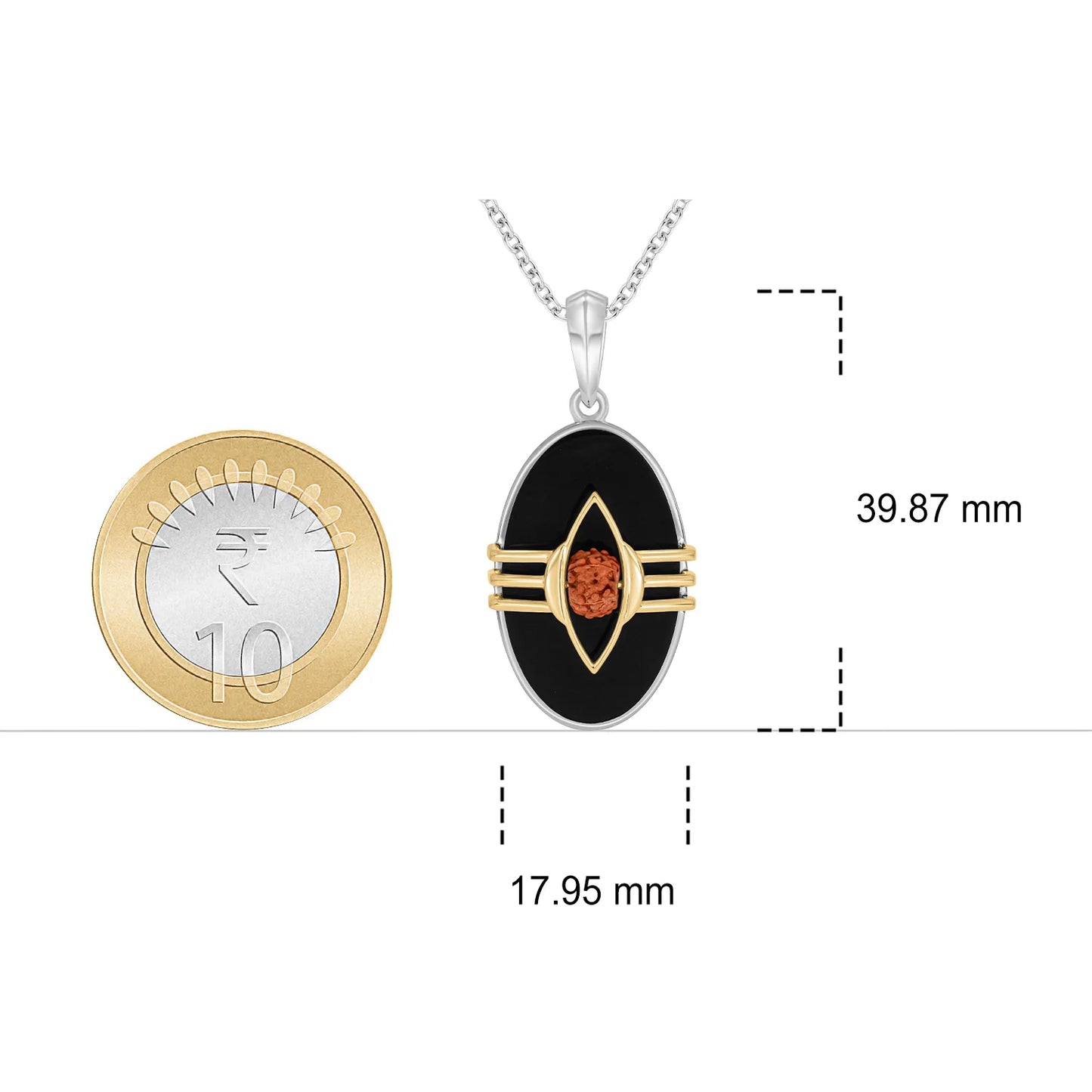 Cosmic Peace Silver Pendant